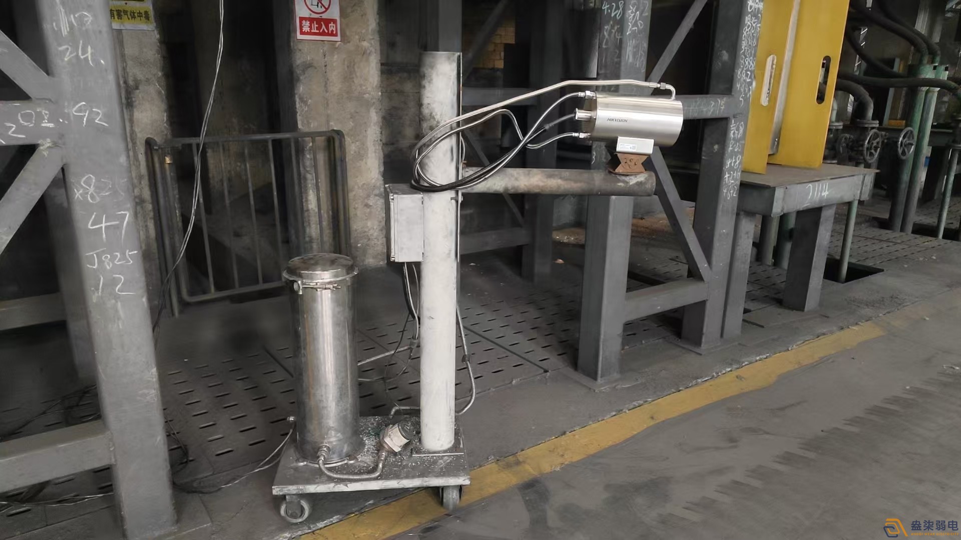 四川杉杉新材料有限公司厂区监控系统安装工程