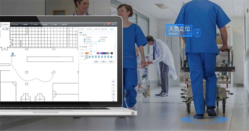 在养老院中，uwb无线高精度定位系统解决智能管理看护难题