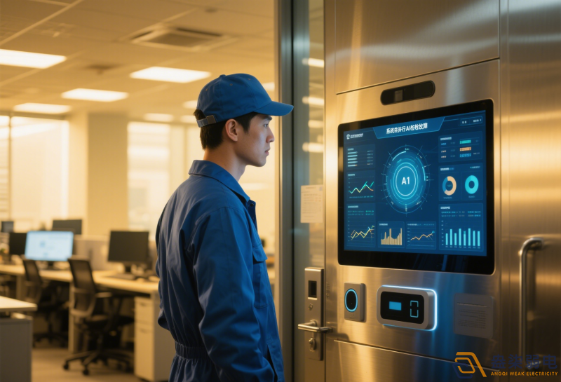 门禁系统竟能AI自检故障！