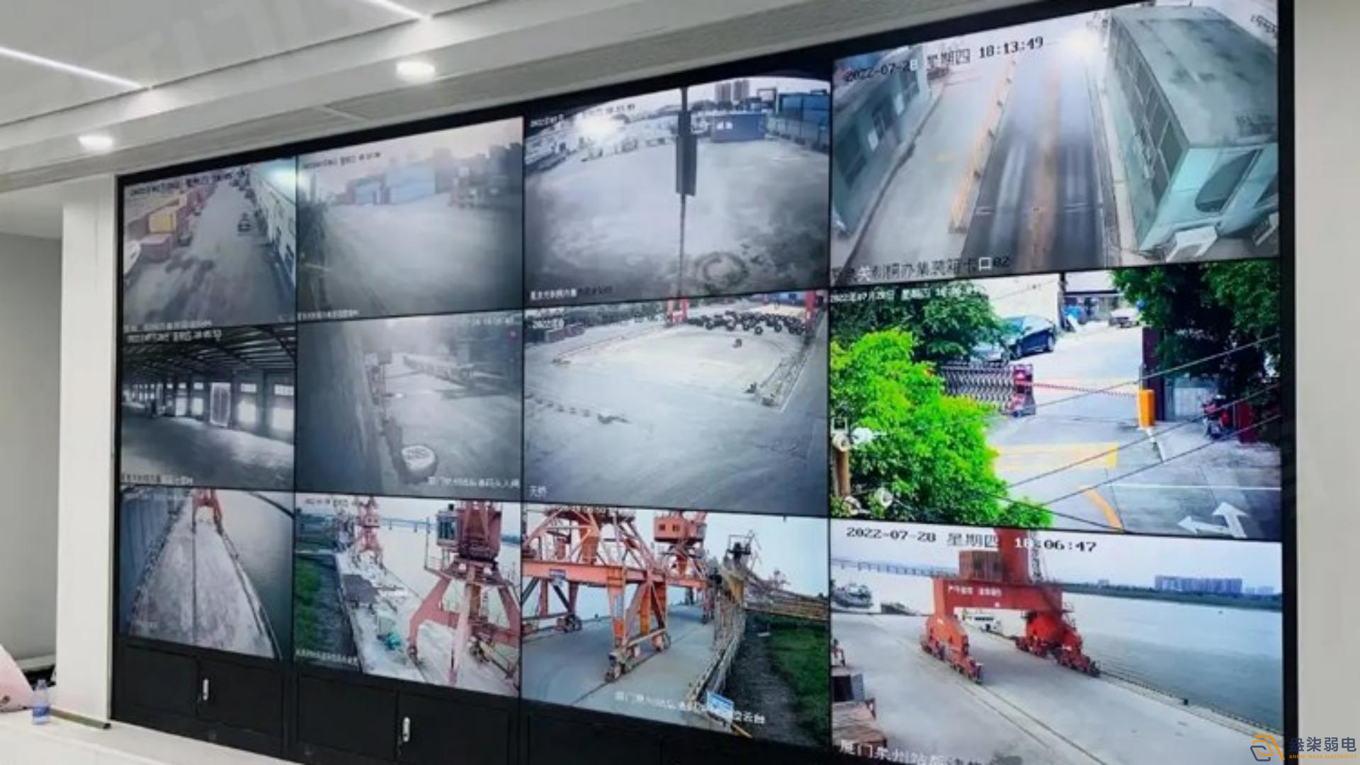 LED显示屏如何跟安防监控结合