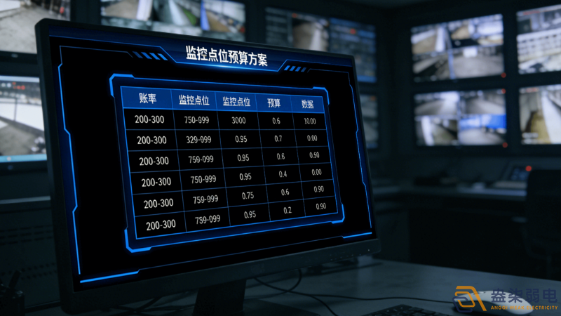 200-300个监控点位预算参考