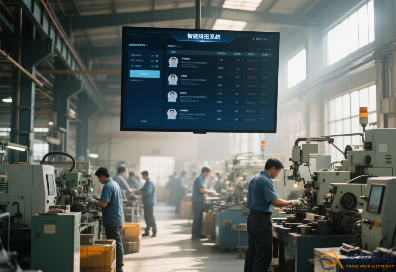 工厂车间—智能排班系统的作用