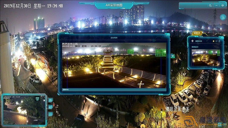 工厂AR全景鹰眼系统与监控联动怎么样？