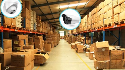 工厂仓库安装火灾监控，保证仓库中物品及人员的安全