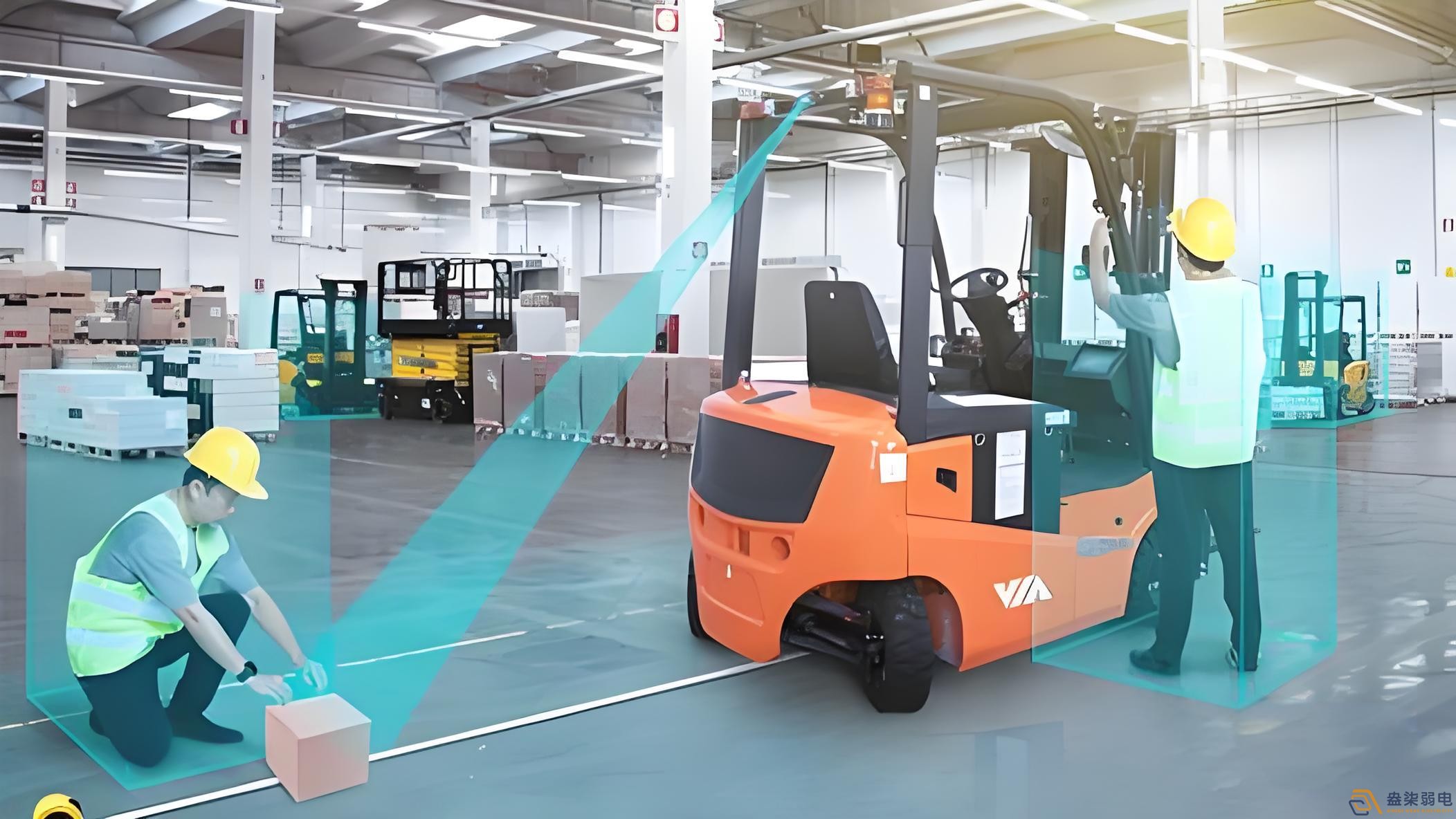 工厂叉车监控解决方案