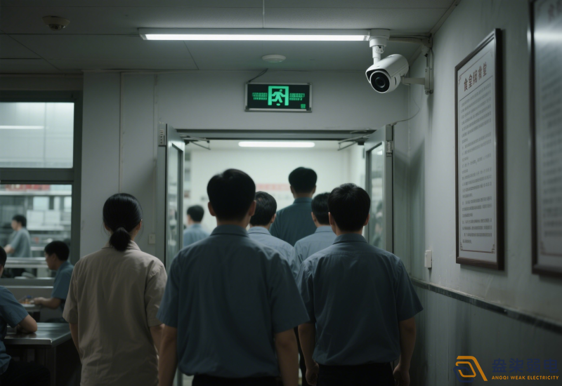 工厂食堂安装球机的作用