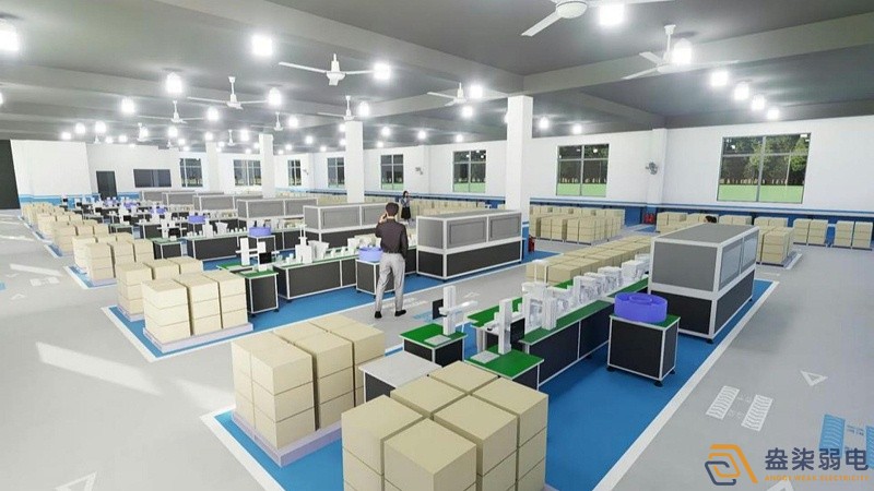 工厂到处跑着盯可视化监控