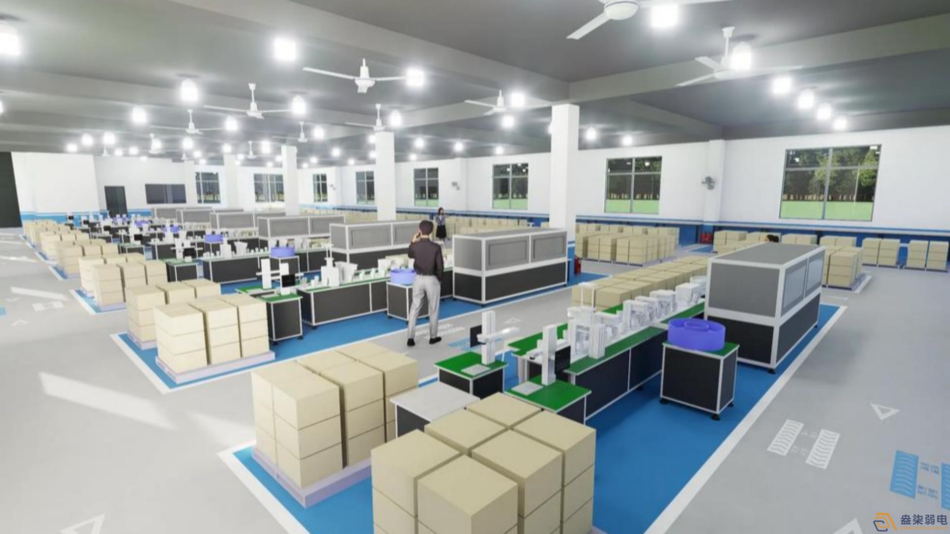 工厂到处跑着盯?可视化监控