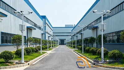 成都厂房监控立杆与管线预埋解决方案