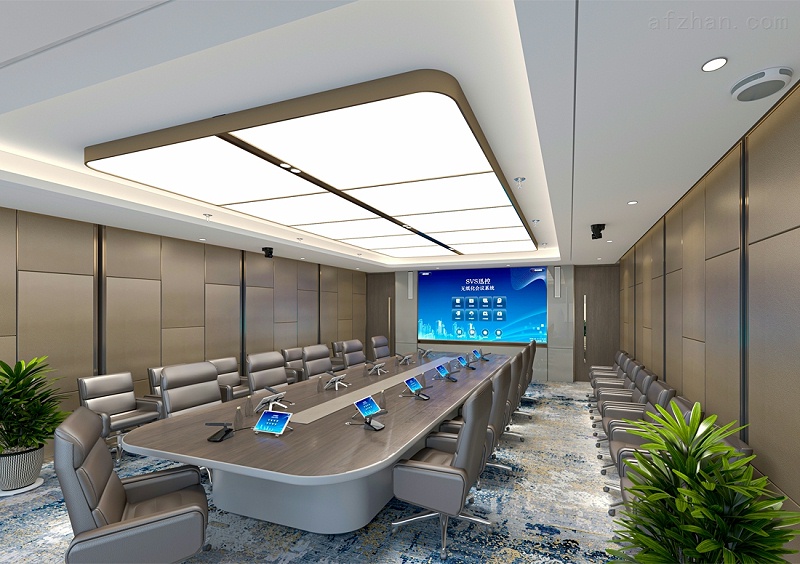 成都工厂多媒体无纸化会议是什么样的？