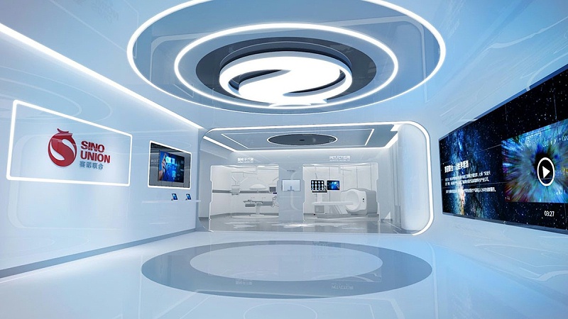 成都盎柒弱电今日分享，企业如何做营销数字展厅？