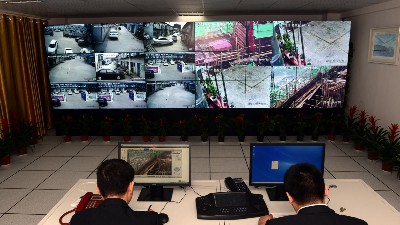 盎柒弱电今日分享，智慧公办安防监控系统
